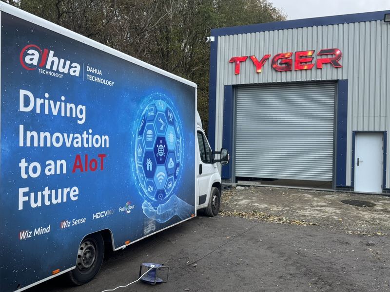 Dahua demo truck at Tyger Security